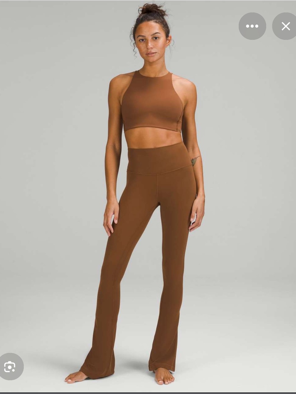 NEW WITHOUT TAGS lululemon Align™ High-Rise Mini-Flare Pant in Roasted Brown